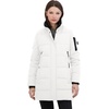 image:imageNautica Womens Soft Mist Heavyweight Puffer CoatWinter White