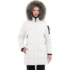 image:imageNautica Womens Soft Mist Heavyweight Puffer CoatWinter White