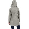 image:imageNautica Womens Soft Wool Blend PeacoatHeather Grey