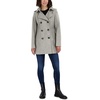 image:imageNautica Womens Soft Wool Blend PeacoatHeather Grey