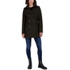 image:imageNautica Womens Soft Wool Blend PeacoatMilitary Green