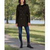 image:imageNautica Womens Soft Wool Blend PeacoatMilitary Green
