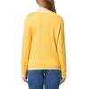 image:imageNautica Womens Solid Cable Long Sleeve Tipped SweaterDeep MaizeIvory