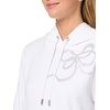 image:imageNautica Womens Solid Hoodie Pullover SweatshirtBright White
