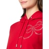 image:imageNautica Womens Solid Hoodie Pullover SweatshirtHaute Red