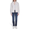 image:imageNautica Womens Solid Sherpa Zipup Hoodie JacketSoft Ivory