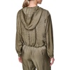 image:imageNautica Womens Solid Zipper Long Sleeve Hoodie SweatshirtBurnt Olive