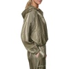image:imageNautica Womens Solid Zipper Long Sleeve Hoodie SweatshirtBurnt Olive