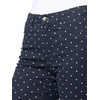 image:imageNautica Womens Straight Ankle Paisley Bay Straight Ankle PantsNight SkyBright White