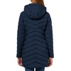 image:imageNautica Womens Stretch Puffer Jacket With Interior BibNavy Seas