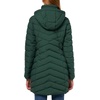 image:imageNautica Womens Stretch Puffer Jacket With Interior BibVerde
