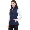 image:imageNautica Womens Stretch Puffer VestNavy