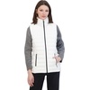 image:imageNautica Womens Stretch Puffer VestWinter White