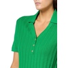 image:imageNautica Womens VNeck Cable Polo Long SleeveFern