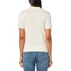 image:imageNautica Womens VNeck Cable Polo Long SleeveIvory