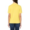 image:imageNautica Womens VNeck Cable Polo Long SleeveLemon Zest