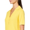 image:imageNautica Womens VNeck Cable Polo Long SleeveLemon Zest