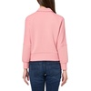 image:imageNautica Womens Zipper Collared Ribbed Pullover SweatshirtBridal Rose