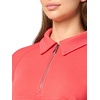 image:imageNautica Womens Zipper Collared Ribbed Pullover SweatshirtCoralie