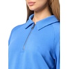 image:imageNautica Womens Zipper Collared Ribbed Pullover SweatshirtFrench Blue