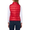 image:imageNautica Womens Zipup Sleeveless Puffer Vest JacketHaute Red