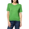 image:imageNautica Womens Crew Neck Solid Short Sleeve SweaterNew LeafBright White