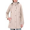 image:imageNautica Womens Faux Fur Hood Softshell JacketSoft Beige