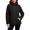 image:imageNautica Womens Lightweight Rain Jacket  Water Resistant Quilted Lining Lightweight Design Windbreaker Styling Lightweight Weather ProtectionBlack