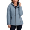 image:imageNautica Womens Lightweight Rain Jacket  Water Resistant Quilted Lining Lightweight Design Windbreaker Styling Lightweight Weather ProtectionBlue