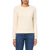 image:imageNautica Womens Long Sleeve Anchor Crewneck SweaterWhite Swan