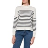 image:imageNautica Womens Long Sleeve Pullover Mockneck SweaterIvoryNight Sky