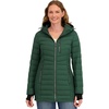 image:imageNautica Womens Midweight Stretch Puffer Jacket with Storm CuffsVerde