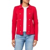 image:imageNautica Womens Open Front Knit Captains Jacket JacketScarlet