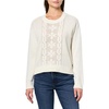 image:imageNautica Womens Snowflake Long Sleeve Cable Crew SweaterIvory