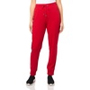 image:imageNautica Womens Solid Soft Jogger Hotfix SweatpantsHaute Red