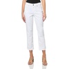 image:imageNautica Womens Straight Ankle Denim Mid Rise Relaxed JeanWhite