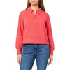 image:imageNautica Womens Zipper Collared Ribbed Pullover SweatshirtCoralie