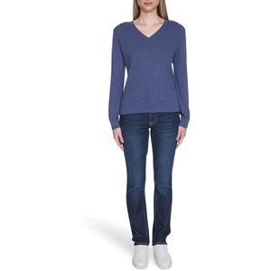 image:imageNautica Womens 14 Zip Mockneck Cable SweaterIvory