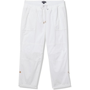 image:imageNautica Womens Cotton Poplin Caspian Utility PantBright White