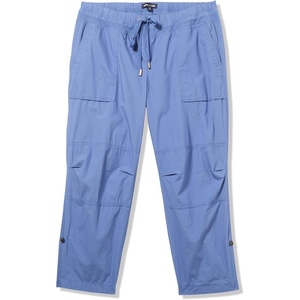image:imageNautica Womens Cotton Poplin Caspian Utility PantHarbor Blue