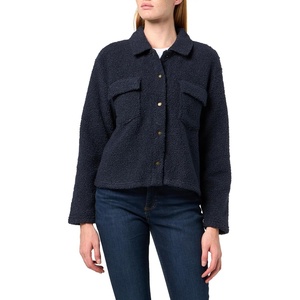 image:imageNautica Womens Cropped Soft Sherpa JacketNight Sky