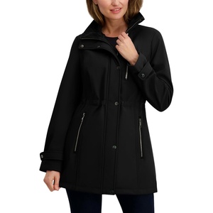 image:imageNautica Womens Faux Fur Hood Softshell JacketBlack