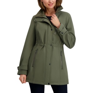 image:imageNautica Womens Faux Fur Hood Softshell JacketSage