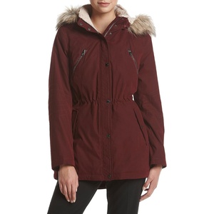 image:imageNautica Womens Heavyweight Bib Puffer JacketBurgundy