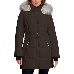 image:imageNautica Womens Heavyweight Bib Puffer JacketEspresso