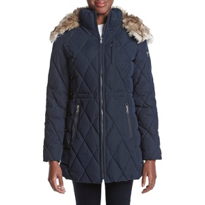 image:imageNautica Womens Heavyweight Bib Puffer JacketMarine