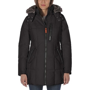 image:imageNautica Womens Heavyweight Puffer JacketJet Black