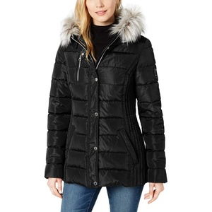 image:imageNautica Womens Heavyweight Stretch Puffer Jacket With Storm CuffsAnthracite