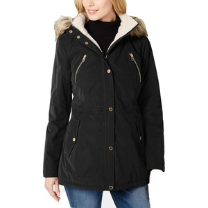 image:imageNautica Womens Heavyweight Stretch Puffer JacketCaviar