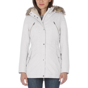 image:imageNautica Womens Heavyweight Stretch Puffer JacketCement